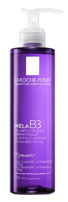 รูปภาพของ La Roche-Posay Mela B3 Micro-Peeling GEL 200ml. ลา โรช-โพเซย์ เมลา บี3 ไมโคร-พีลลิ่ง เจล ทำความสะอาด ผิวหน้า